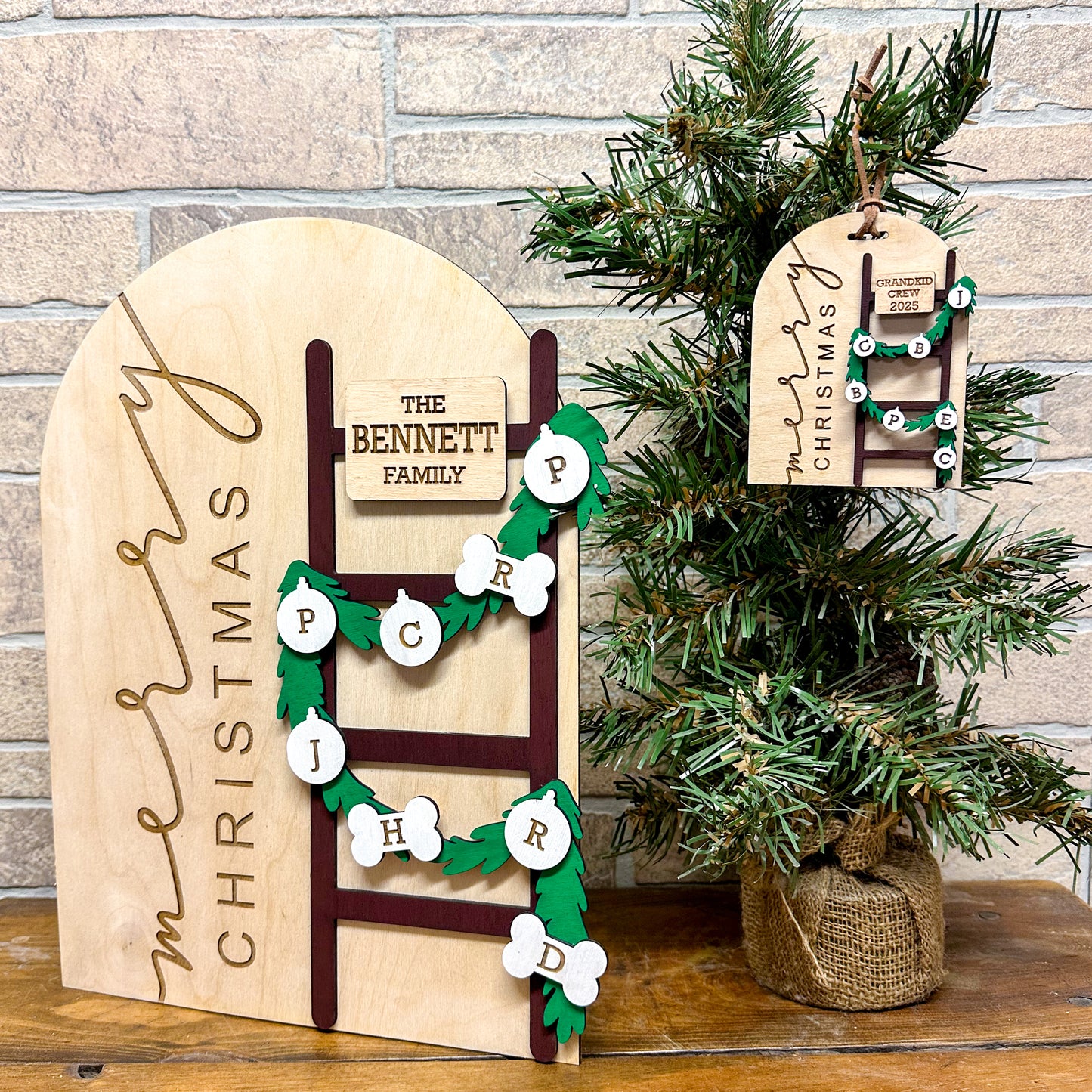 Arch Ladder Ornament