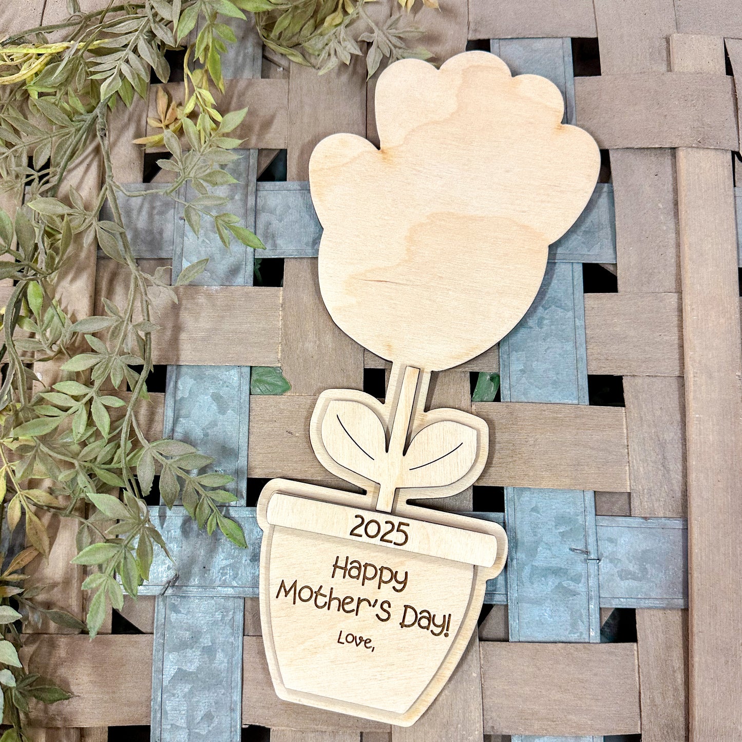 Mothers Day Handprint Bouquet