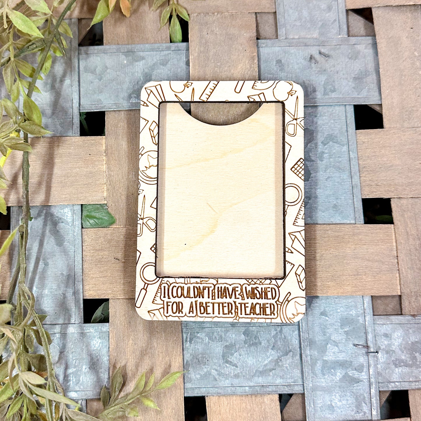 Teacher Photo Frame Magnet