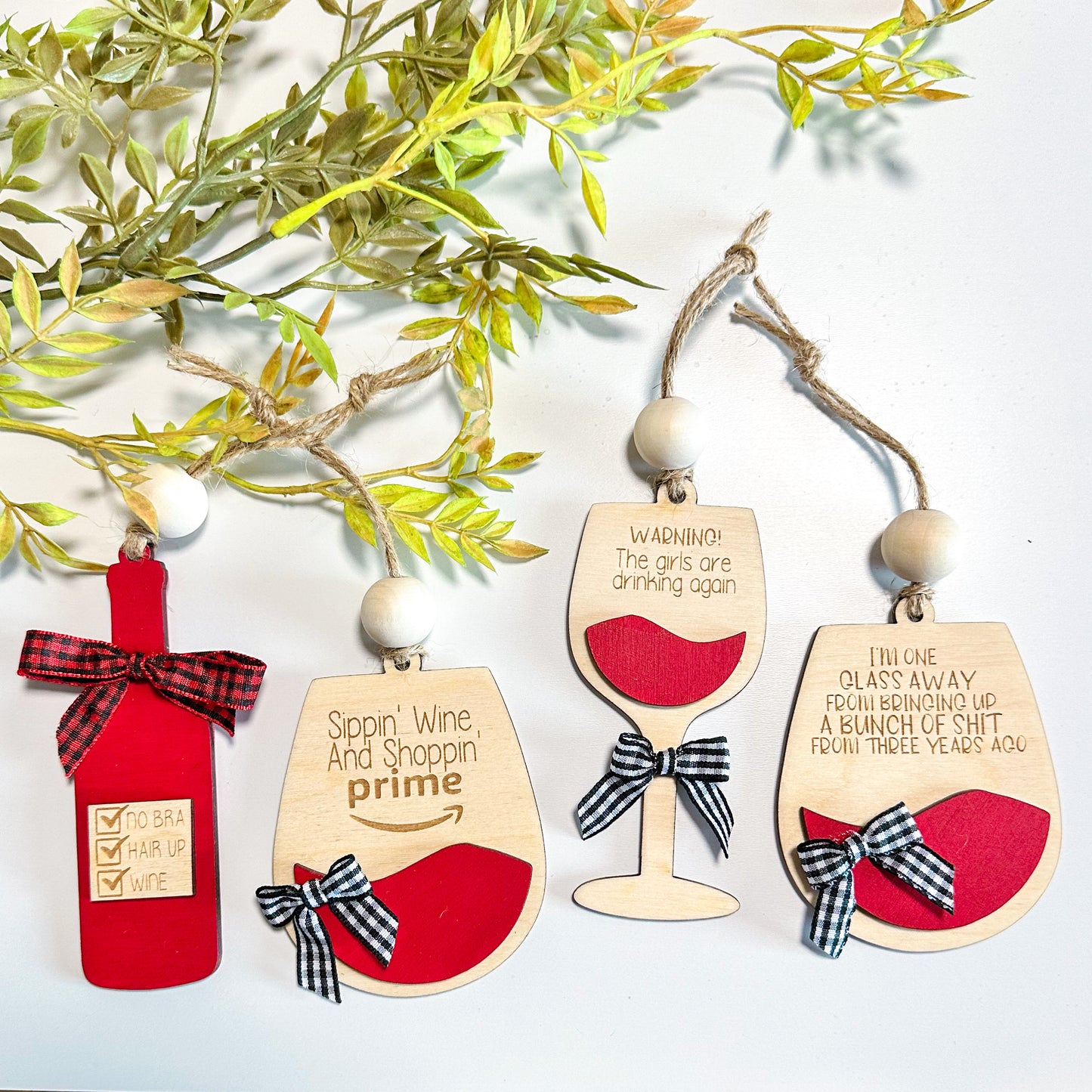 Wine Ornament Bundle