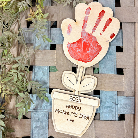 Mothers Day Handprint Bouquet