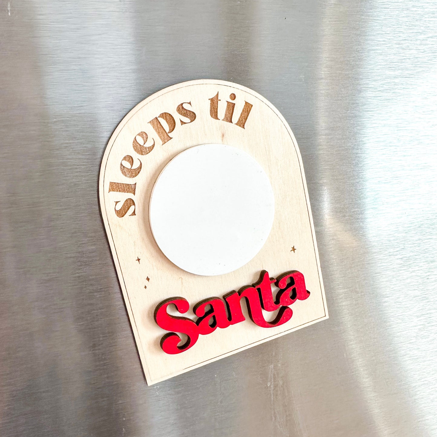 Santa Countdown Magnet