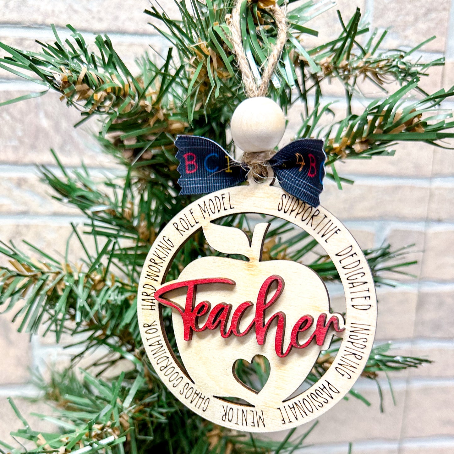Teacher ornament