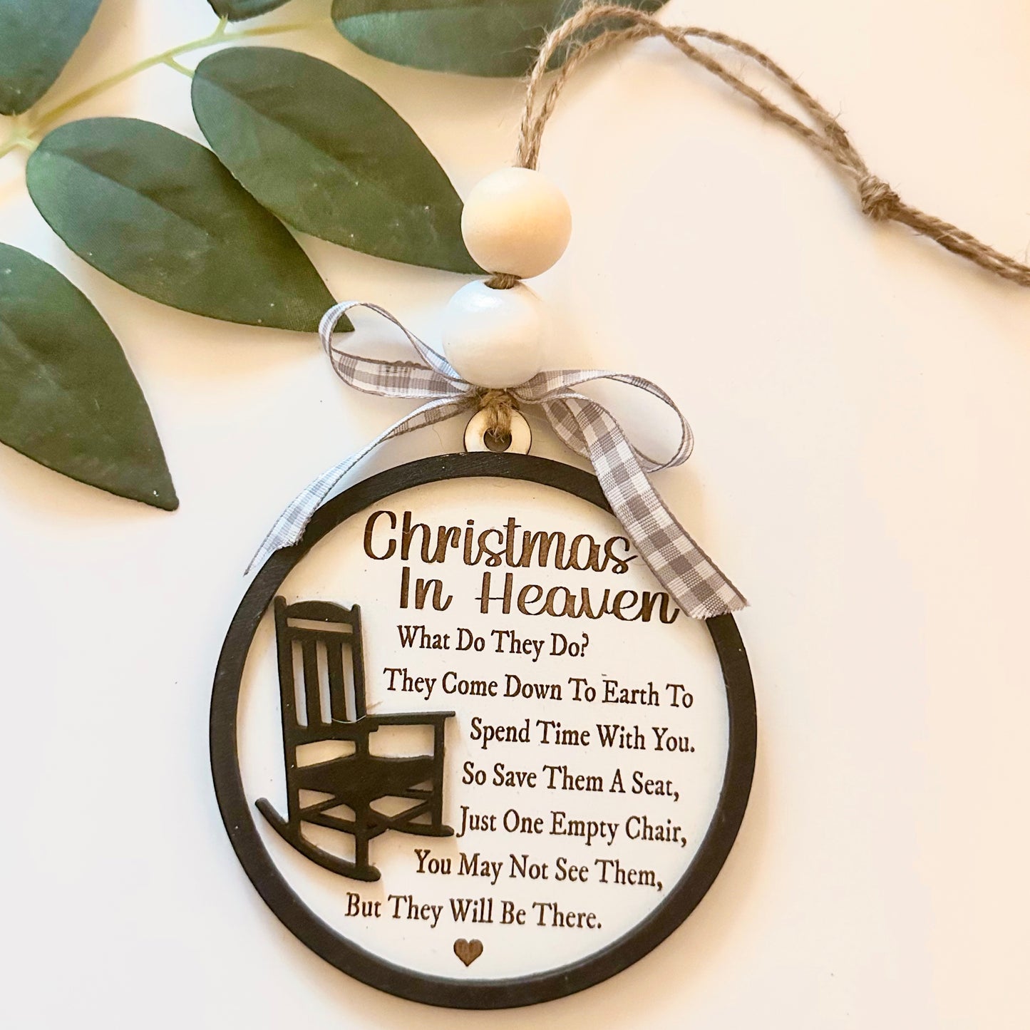 Christmas in Heaven Ornament